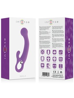 Intense Naila Vibrating Silicone Purple
