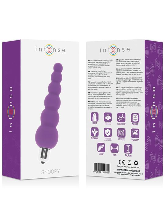 Intense - Snoopy 7 Speeds Silicone Lilac