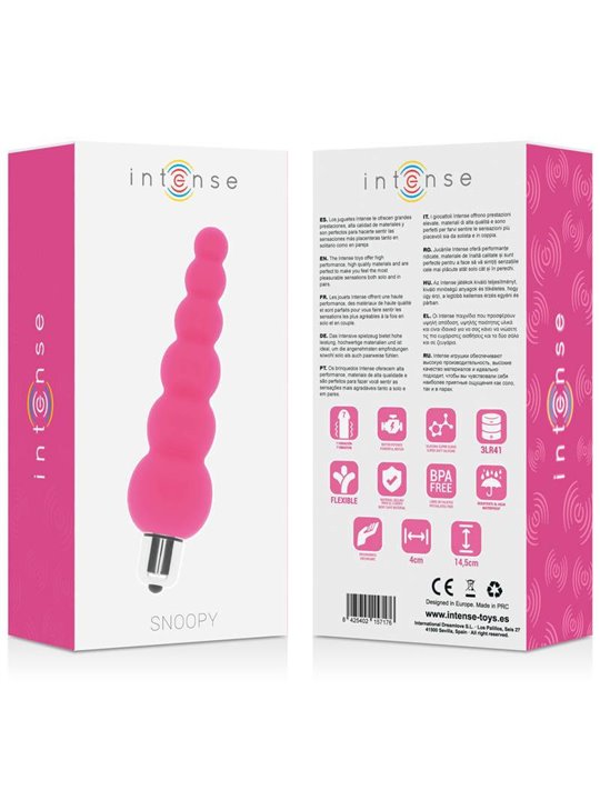 Intense - Snoopy 7 Speeds Silicone Intense - Pink
