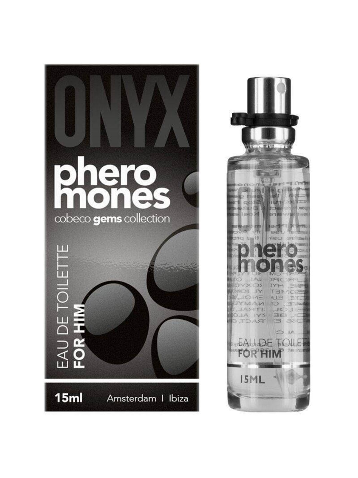 Cobeco Onyx - Profumo ai Feromoni per Uomo 15 ML