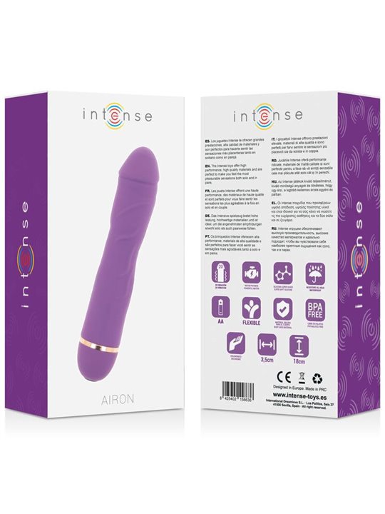 Intense Airon 20 Speeds Silicone Purple