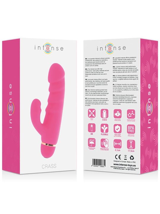 Intense - Crass 20 Speeds Silicone Pink
