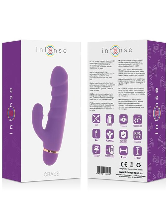 Intense Crass 20 Speeds Silicone Purple