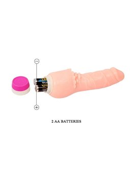 Baile Vibe - Dildo Realistico Vibrante 19,5 CM Colore Naturale