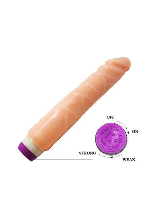 Baile Vibe - Dildo Realistico Vibrante 25,5 CM Colore Naturale