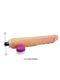 Baile Vibe - Dildo Realistico Vibrante 25,5 CM Colore Naturale