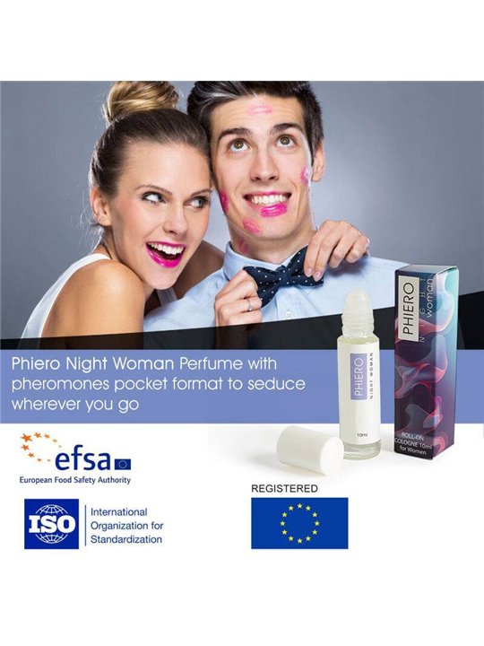 500 Cosmetics Phiero Night Woman - Profumo ai Feromoni per Donna 10 ML