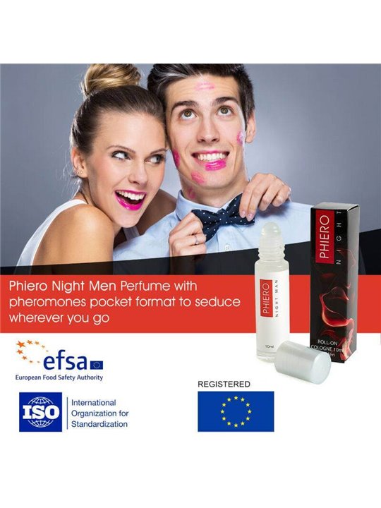500 Cosmetics Phiero Night Man - Profumo ai Feromoni per Uomo 10 ML