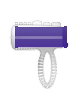 Casual Love Tongue Vibrator - Vibratore da Dito - Lingua Vibrante - Viola