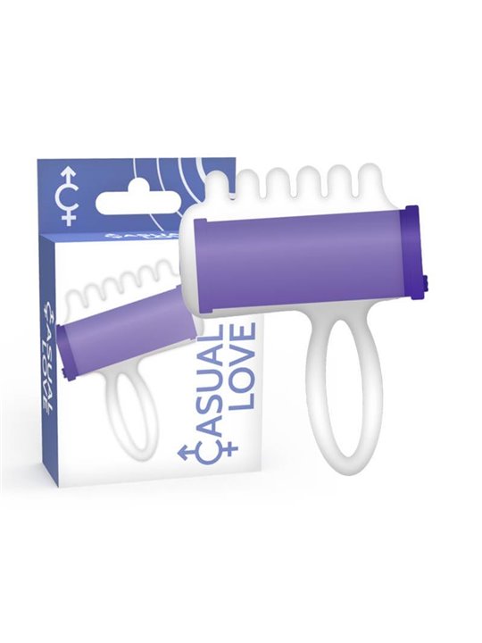 Casual Love Thimble Vibrator - Vibratore Vaginale da Dito - Viola