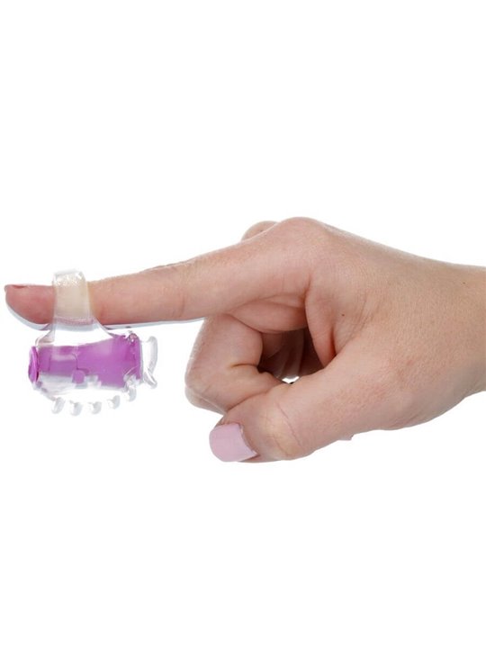 Casual Love Thimble Vibrator - Vibratore Vaginale da Dito - Viola
