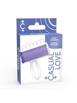 Casual Love Thimble Vibrator - Vibratore Vaginale da Dito - Viola
