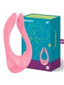 Satisfyer - Stimolatore Vaginale in Silicone per Coppia Vibratore Doppio Clitoride Partner