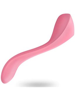 Satisfyer - Stimolatore Vaginale in Silicone per Coppia Vibratore Doppio Clitoride Partner