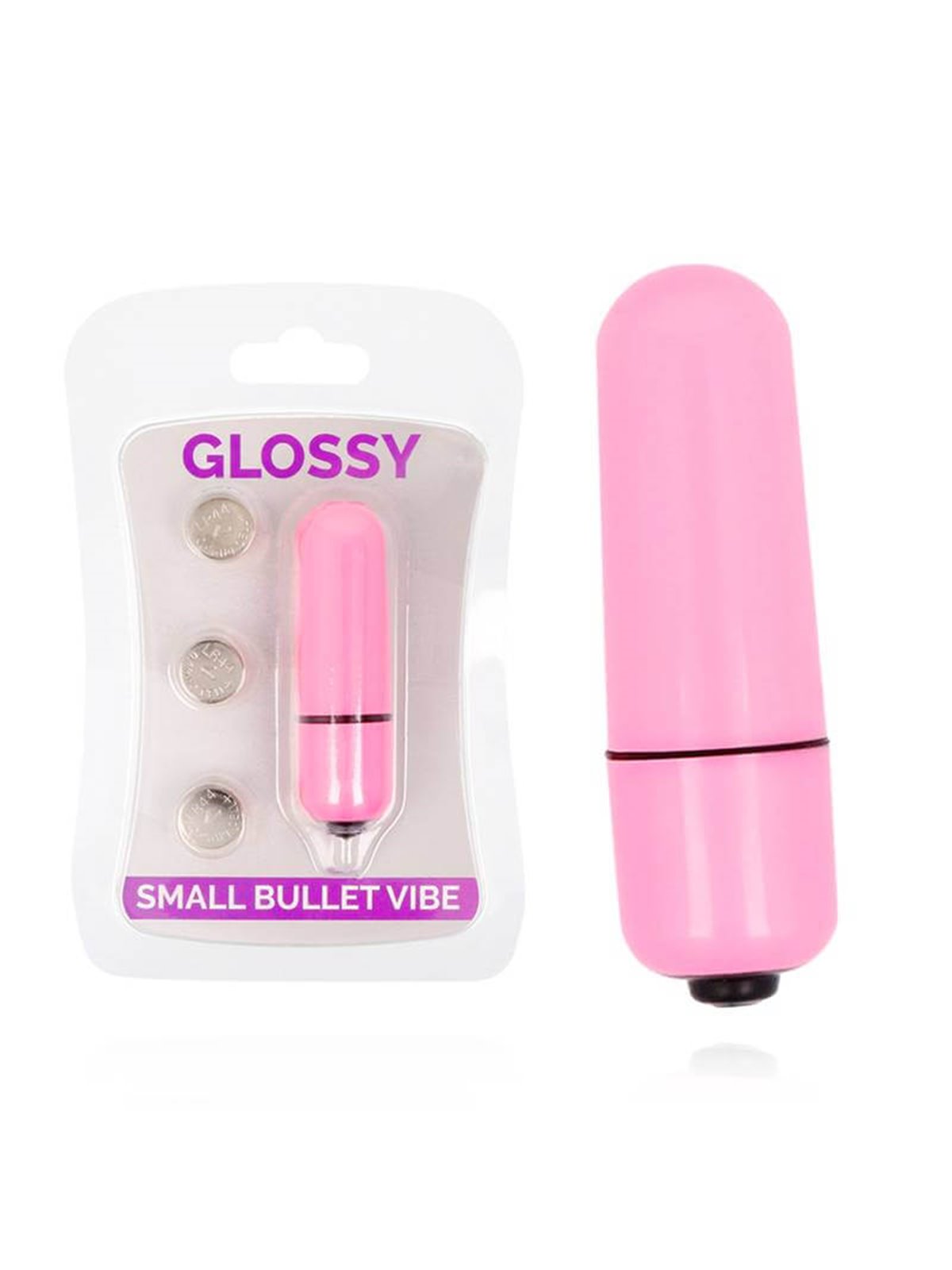 Glossy - Small Bullet Vibe Deep Rose