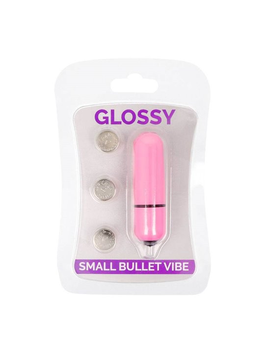 Glossy - Small Bullet Vibe Deep Rose