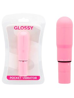 Glossy - Pocket Vibrator Pink