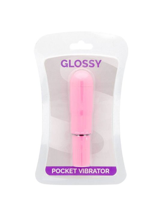 Glossy - Pocket Vibrator Deep Rose