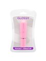 Glossy - Pocket Vibrator Deep Rose