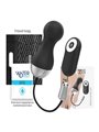 Brilly Glam Ian - Ovetto Vibrante in Silicone con Telecomando 10 Funzioni - Nero