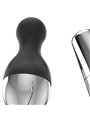 Brilly Glam Ian - Ovetto Vibrante in Silicone con Telecomando 10 Funzioni - Nero