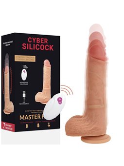 Cyber Silicock Master Huck - Pene Ultra Realistico Up & Down 20,9 Cm