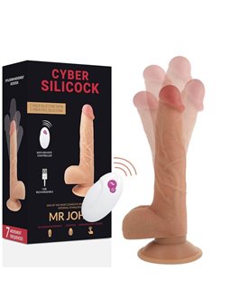 Cyber Silicock Mr John - Pene Ultra Realistico Up & Down 20,9 Cm