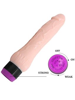 Baile - Adour Club Realistic Vibrator Wide Base 22 CM