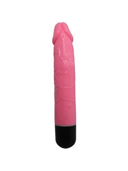 Baile Pink Vibe - Vibratore Vaginale Realistico in Silicone 23,3 CM Rosa