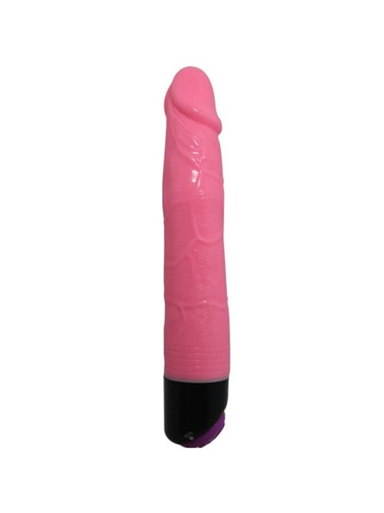 Baile Pink Vibe - Vibratore Vaginale Realistico in Silicone 23,3 CM Rosa