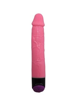 Baile Pink Vibe - Vibratore Vaginale Realistico in Silicone 23,3 CM Rosa
