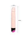 Baile Flesh Vibe - Vibratore Vaginale Realistico in Silicone 24 CM