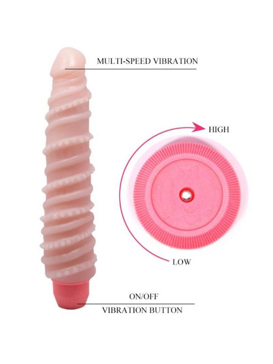 Baile - Flexi Vibe Sensual Spiral Vibrator 19.5 CM