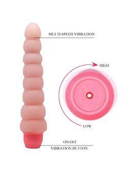Baile Flexi Vibe Sensual Spine - Vibratore Flessibile con Design a Sfere 19 CM