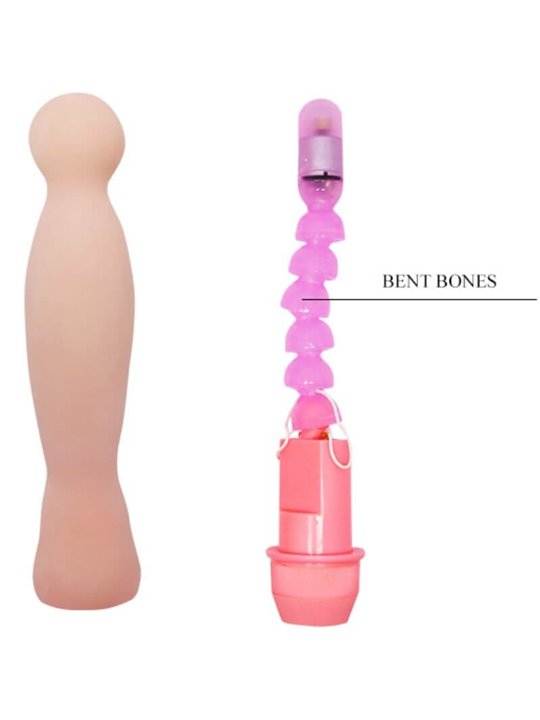 Baile Flexi Vibe Sensual Spine - Vibratore Anale e Vaginale Flessibile 22 CM