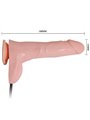 Baile - Realistic Vibrating and Inflatable Dildo 18.8 CM