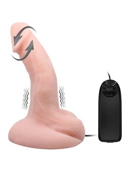 Baile - Pene Realistico con Vibrazione e Rotazione 20 CM