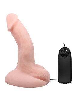 Baile - Pene Realistico con Vibrazione 20 CM