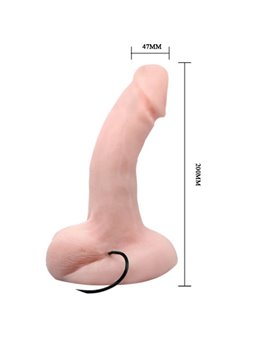 Baile - Pene Realistico con Vibrazione 20 CM