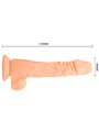 Baile Cock - Vibratore Pene Realistico con Ventosa e Telecomando 23,6 CM