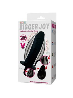 Baile - Bigger Joy Inflatable Dildo with Vibration 16 CM