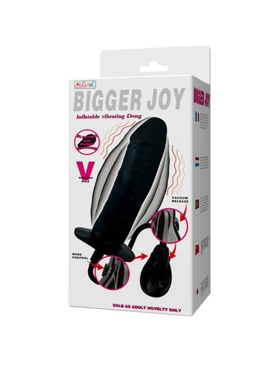 Baile - Bigger Joy Inflatable Dildo with Vibration 16 CM
