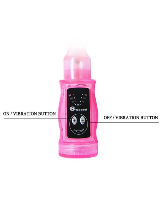 Baile Distortion - Stimolatore Anale Flessibile con Design a Sfere - Rosa