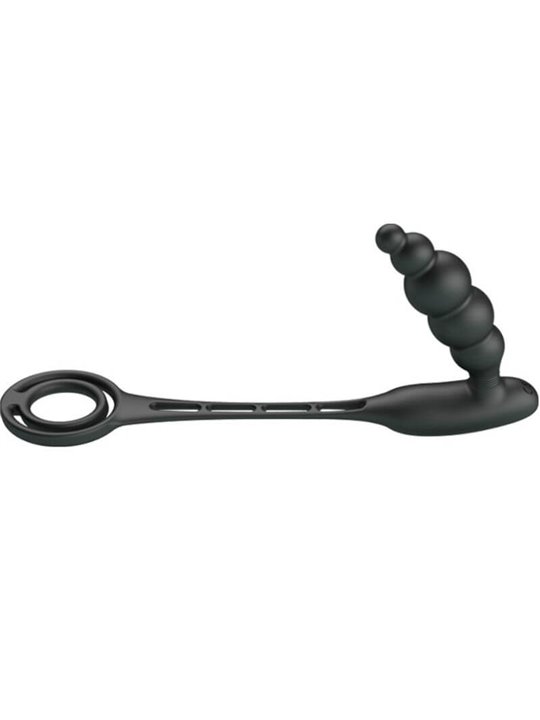Pretty Love Bottom - Pennis Rings And Vibrating Plug