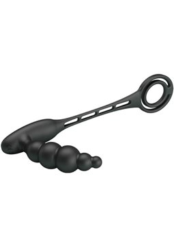 Pretty Love Bottom - Pennis Rings And Vibrating Plug