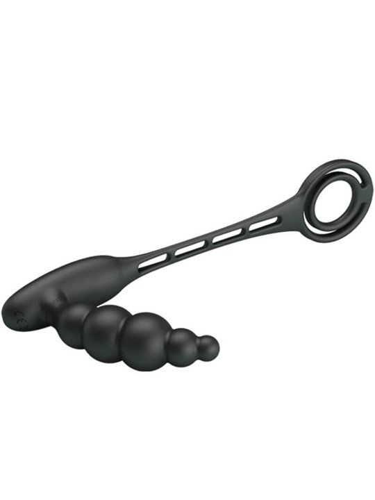 Pretty Love Bottom - Pennis Rings And Vibrating Plug