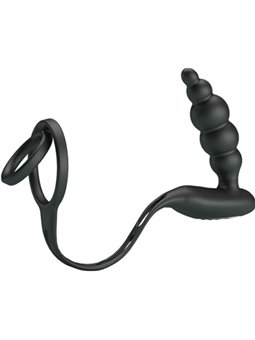 Pretty Love - Penis Rings with Vibrator Plug