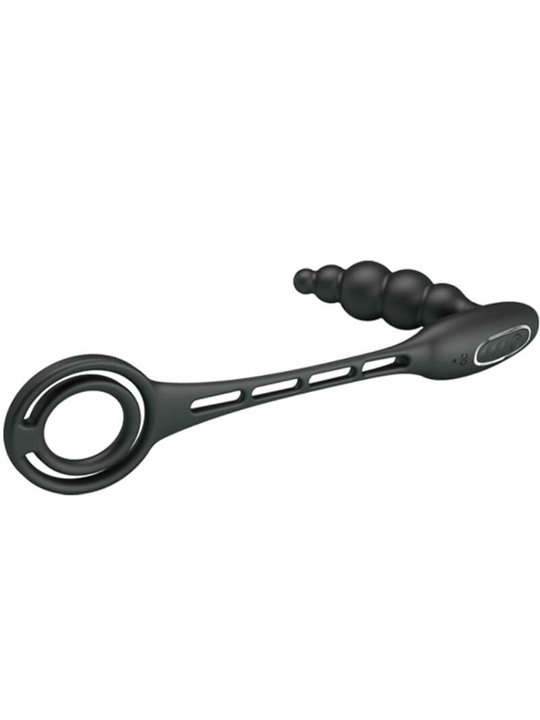 Pretty Love - Penis Rings with Vibrator Plug