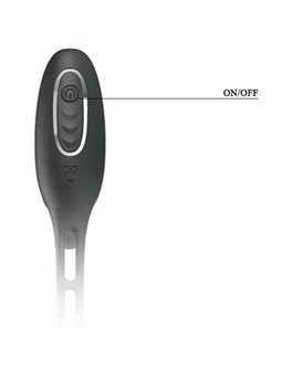Pretty Love - Penis Rings with Vibrator Plug