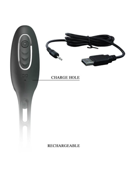 Pretty Love Bottom - Pennis Rings And Vibrating Plug